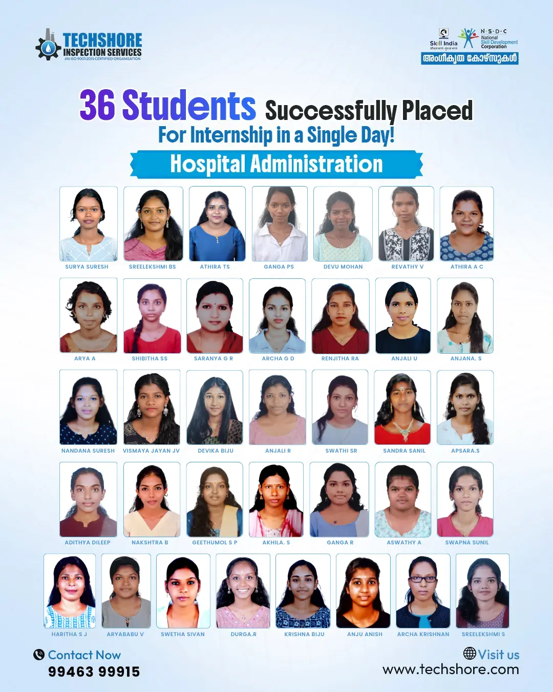 Placement student